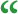 left speech-marks